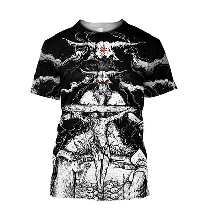 Skull Satanic Hoodie For Men And Women VP30122001