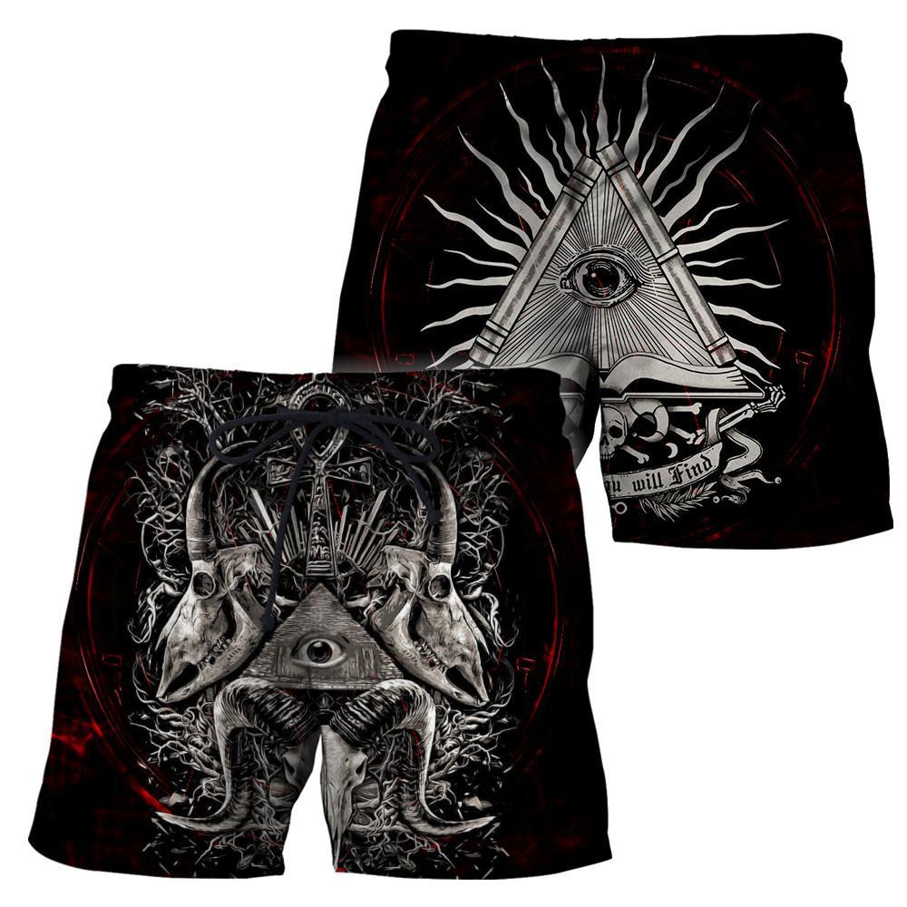 Skull  Satanic Hoodie For Men And Women TNA12302002