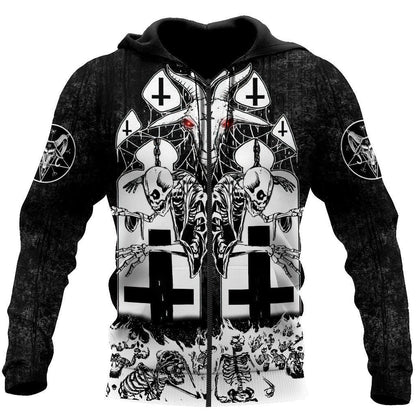 Skull Hoodie For Men And Women SN30122001HH