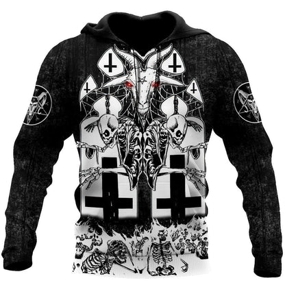 Skull Hoodie For Men And Women SN30122001HH
