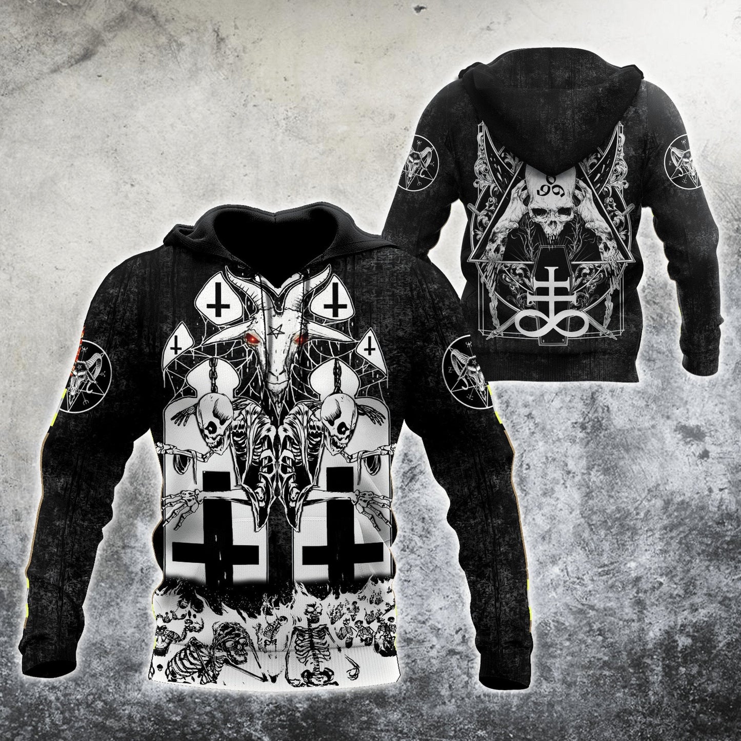 Skull Hoodie For Men And Women SN30122001HH