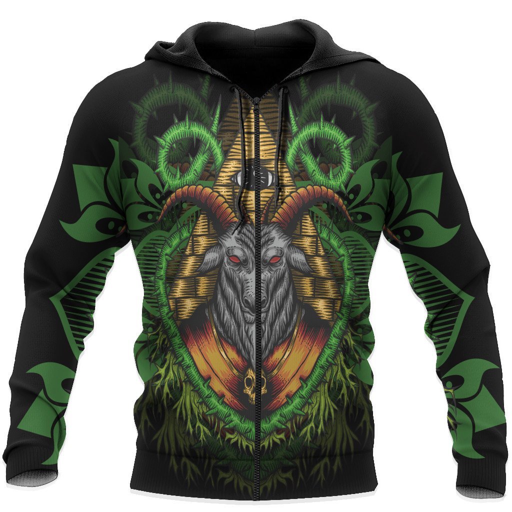 Skull Satanic Hoodie For Men And Women VP31122001