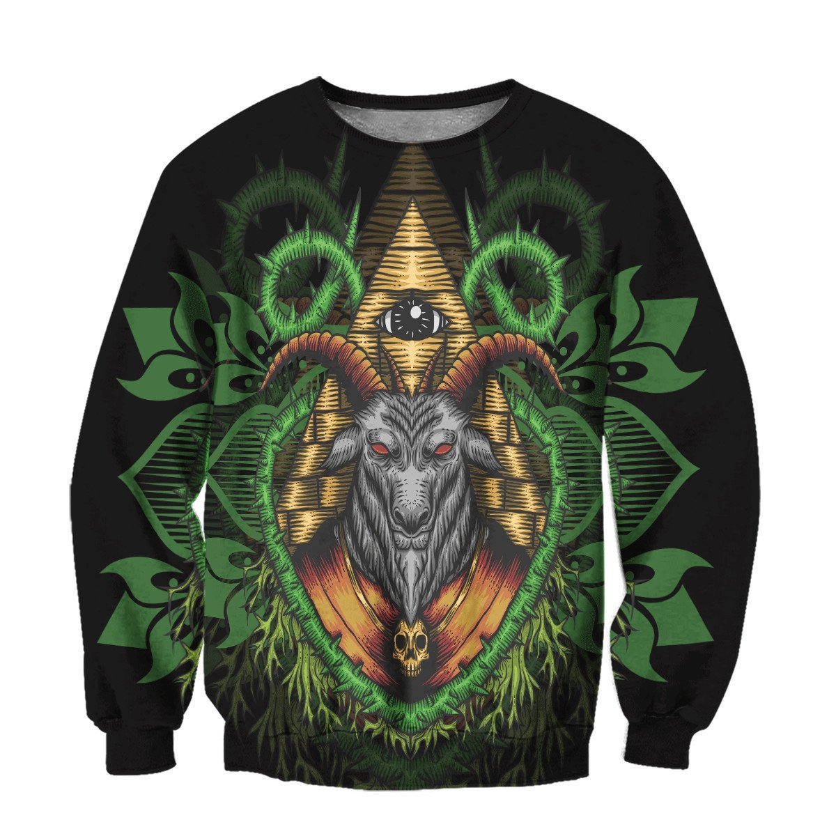 Skull Satanic Hoodie For Men And Women VP31122001