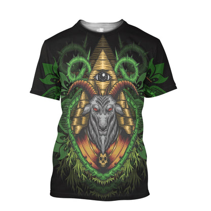 Skull Satanic Hoodie For Men And Women VP31122001