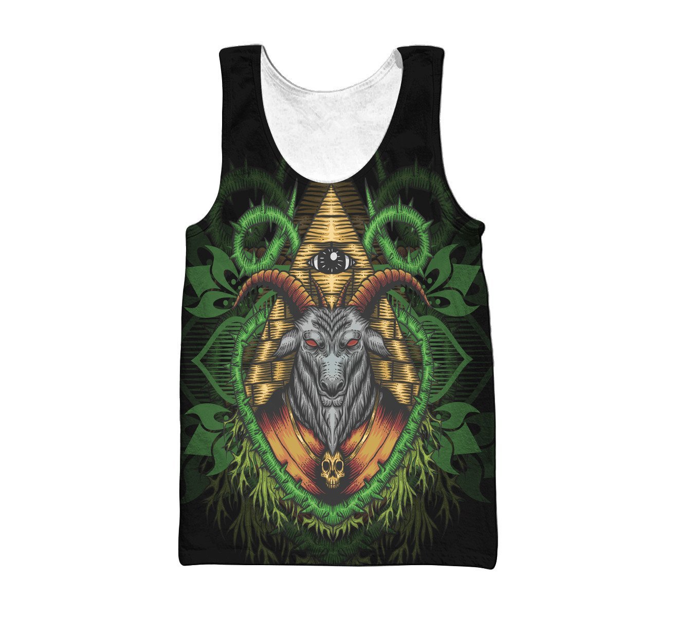 Skull Satanic Hoodie For Men And Women VP31122001