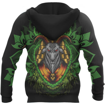 Skull Satanic Hoodie For Men And Women VP31122001