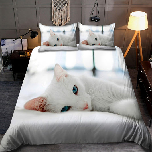 White Cat Bedding Set MH04012001