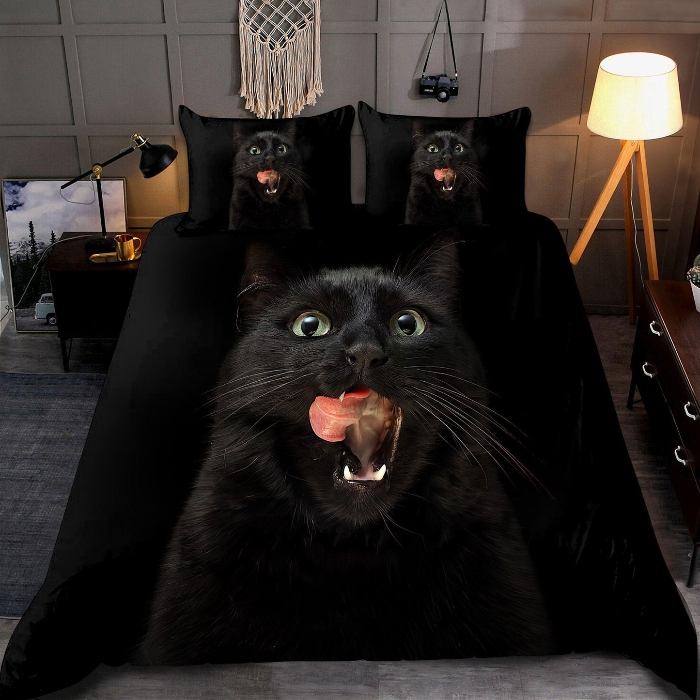 Black Cat Bedding Set MH05012001