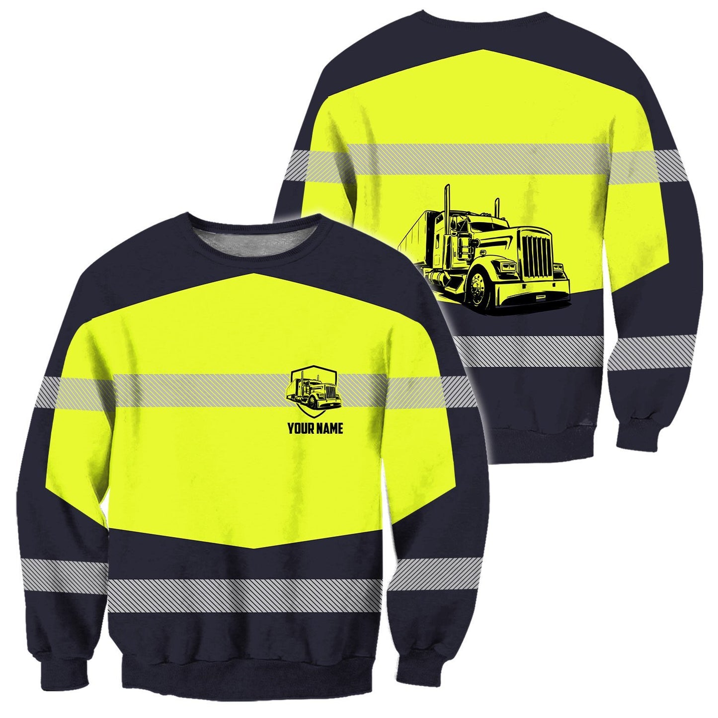 Trucker 3D All Over Printed Shirts For Men and Women