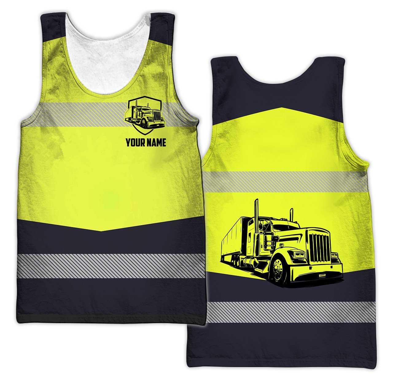 Trucker 3D All Over Printed Shirts For Men and Women