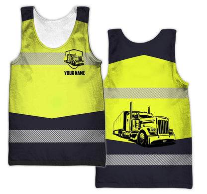 Trucker 3D All Over Printed Shirts For Men and Women