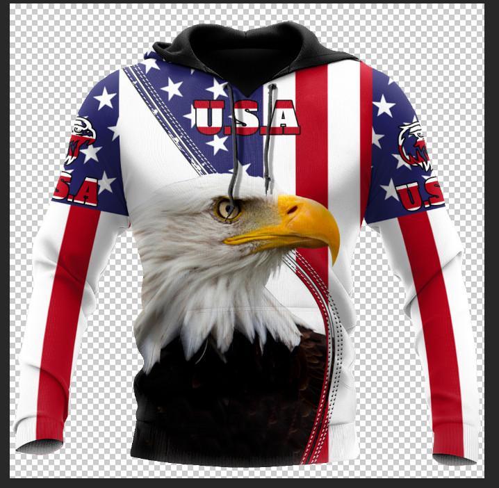 Eagle 3D All Over Printed Shirts For Men and Women