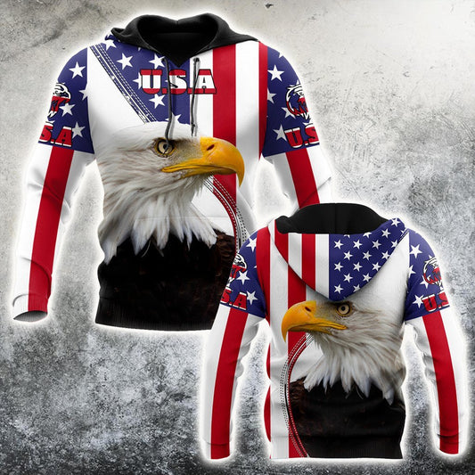 Eagle 3D All Over Printed Shirts For Men and Women
