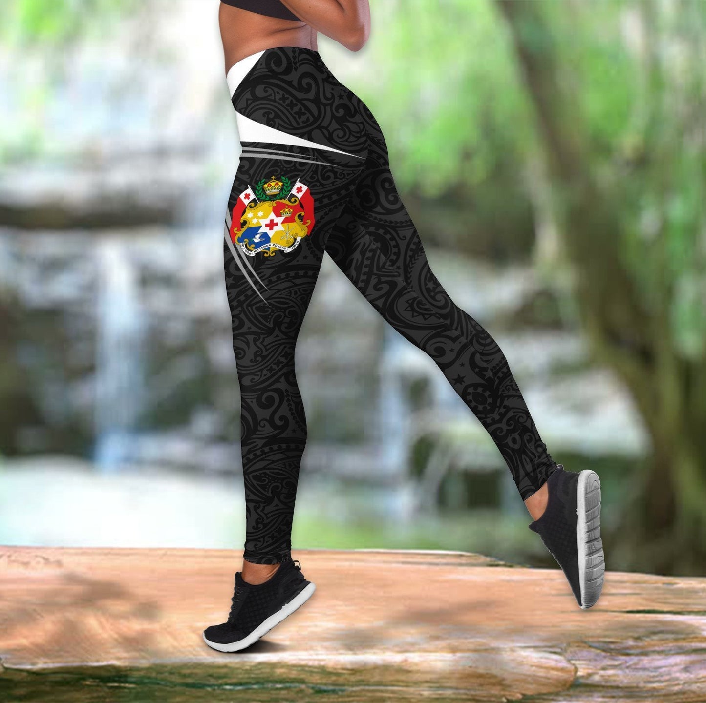 Premium Legging & Tank Top Polynesian Tonga ML