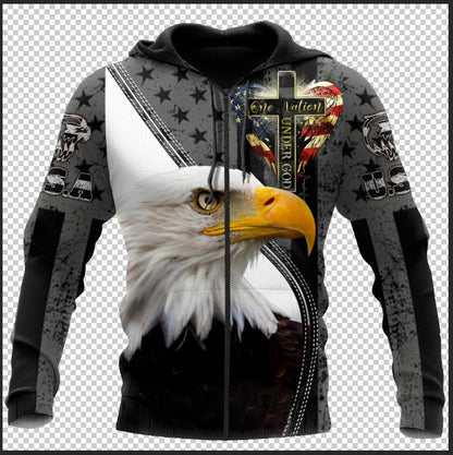 Eagle 3D All Over Printed Shirts