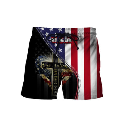 One Nation Under God 3D All Over Printed Shirts