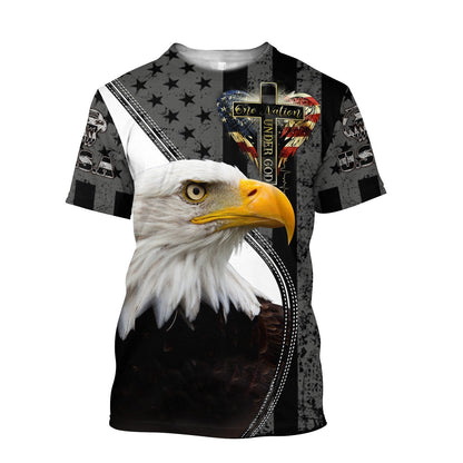 Eagle 3D All Over Printed Shirts