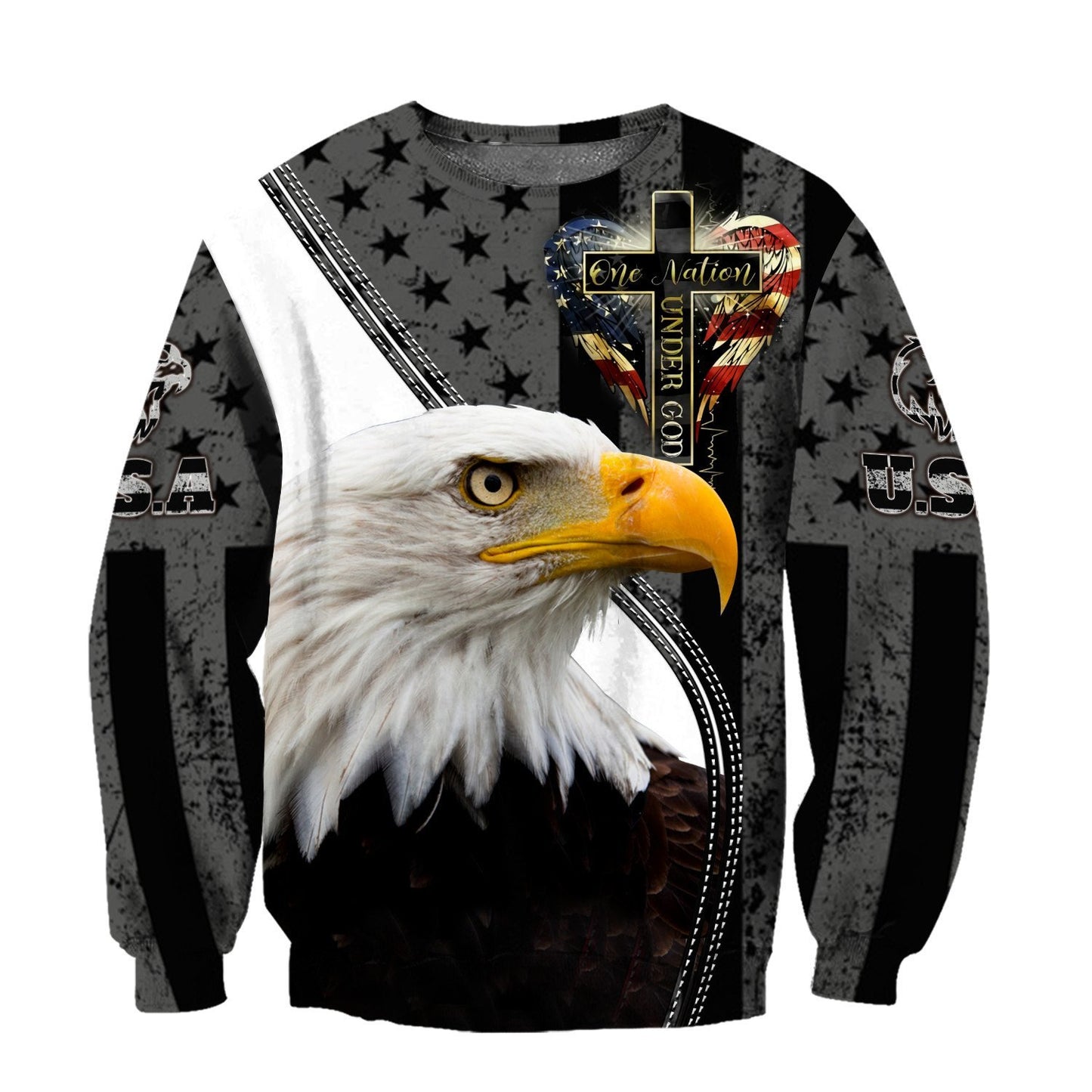 Eagle 3D All Over Printed Shirts