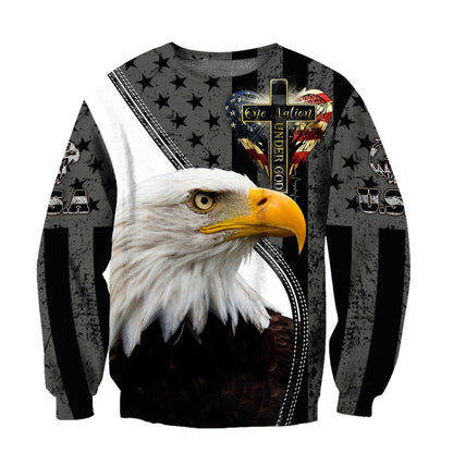 Eagle 3D All Over Printed Shirts