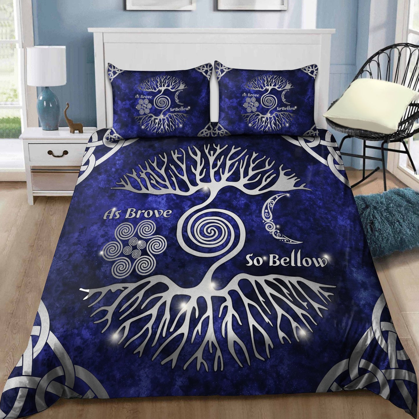 Celtic Irish Tree of Life Bedding Set