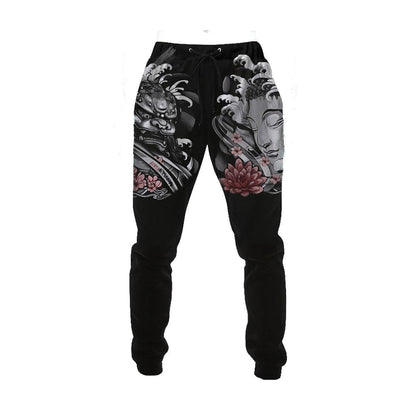 Buddhism Japanese Tattoo 3D Over Printed Unisex Shirt