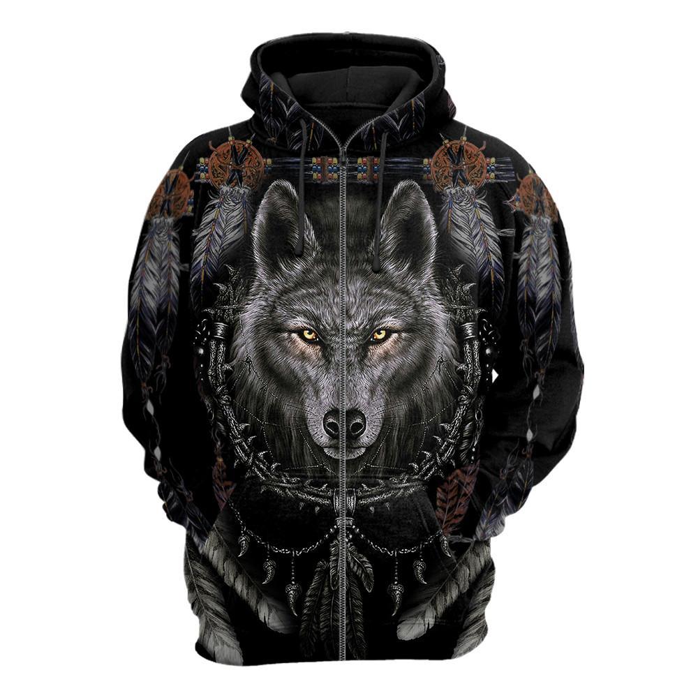 Wolf 3D Over Printed Unisex Shirt