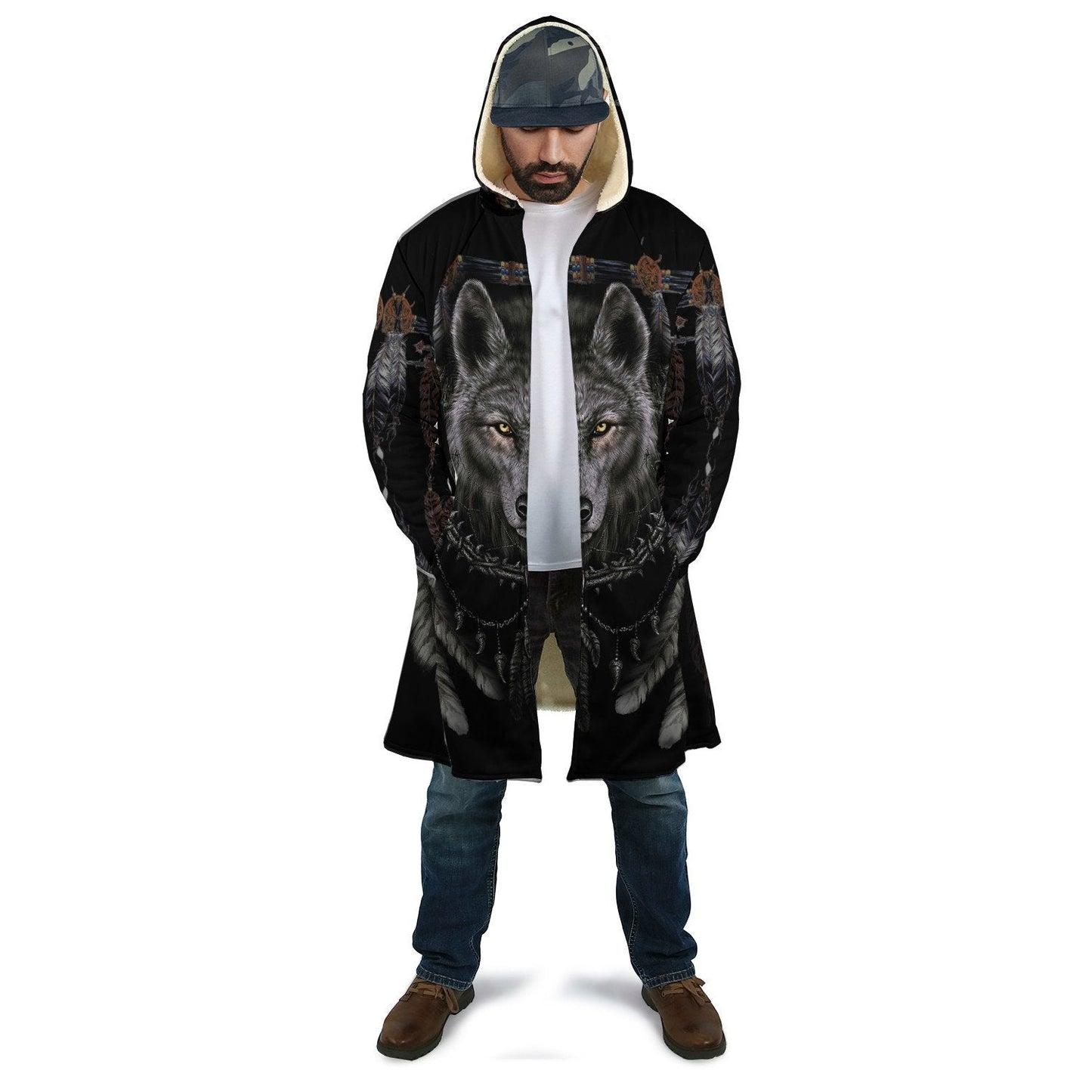 Wolf 3D Over Printed Unisex Shirt