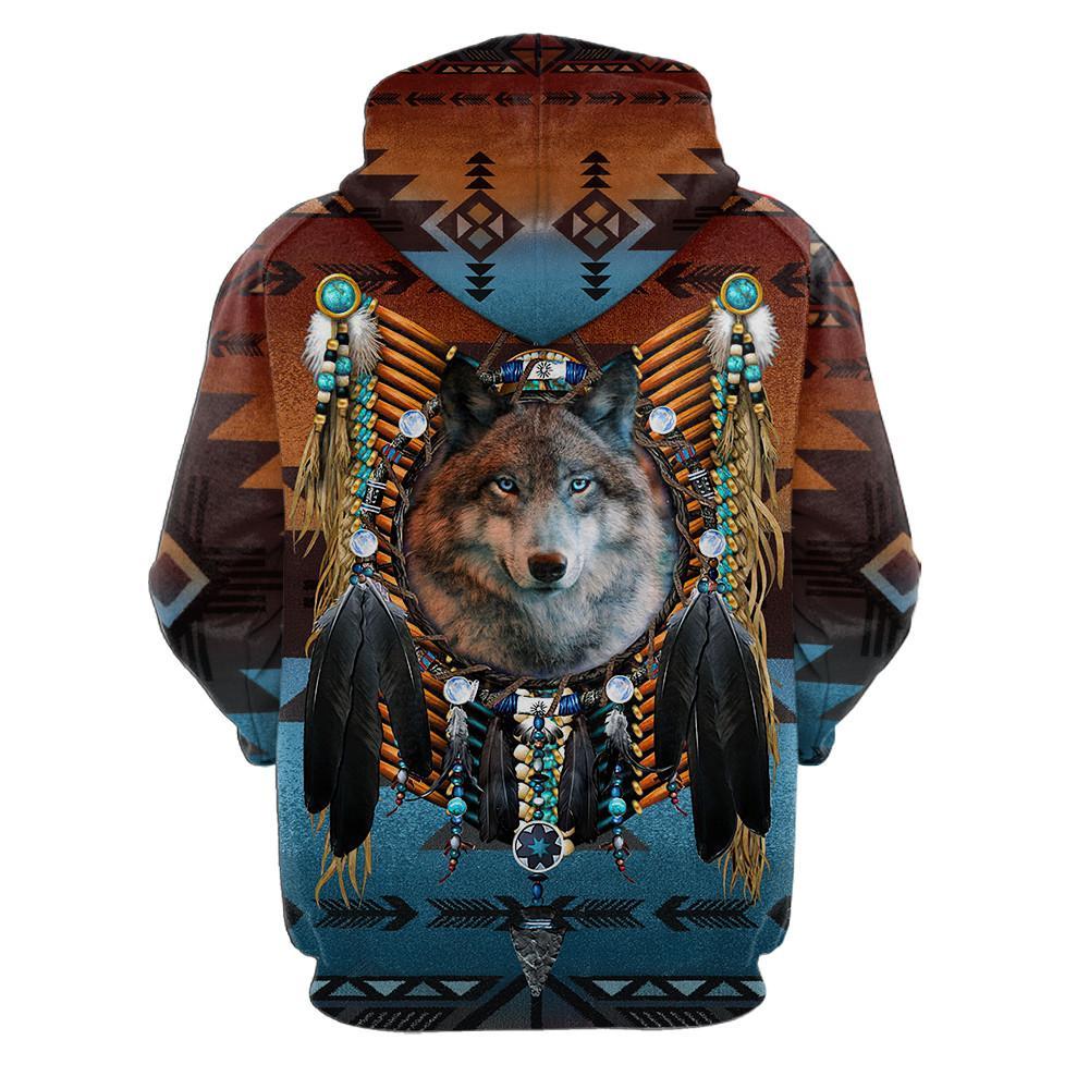 Wolf 3D All Over Printed Unisex Shirts