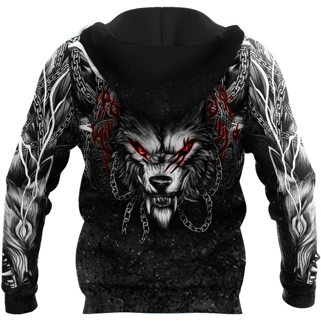 Wolf Tattoo 3D Over Printed Unisex Shirts