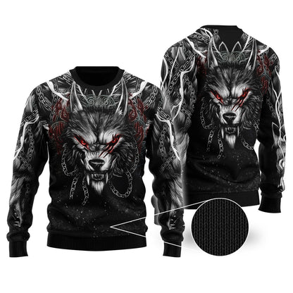 Wolf Tattoo 3D Over Printed Unisex Shirts