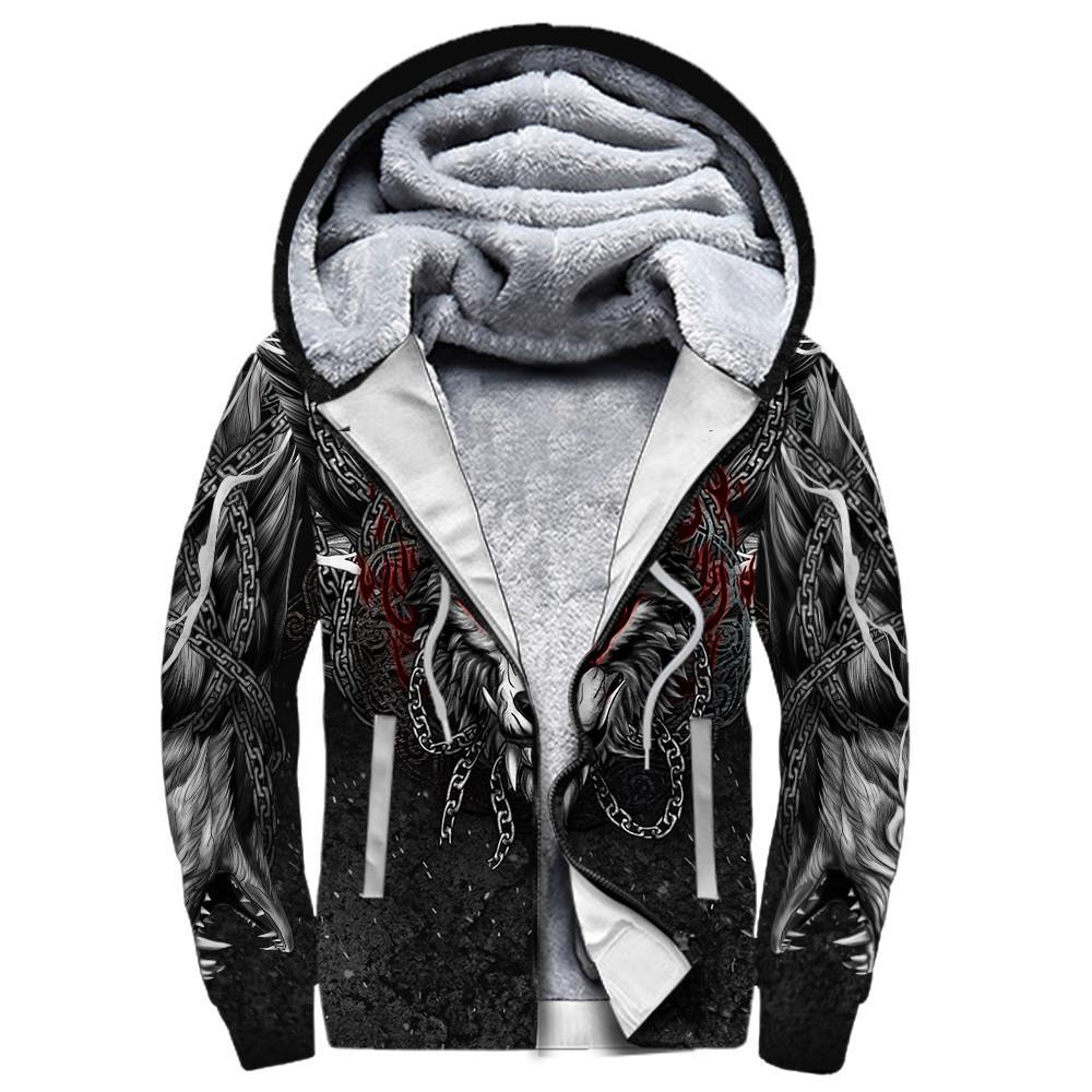 Wolf Tattoo 3D Over Printed Unisex Shirts