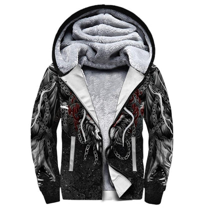 Wolf Tattoo 3D Over Printed Unisex Shirts