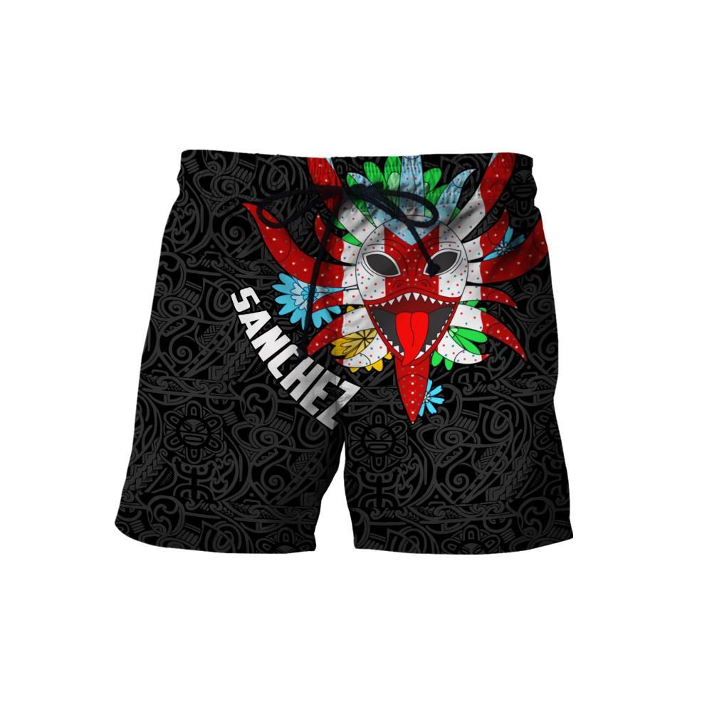 Customize Name Puerto Rico Mask Hoodie For Men And Women