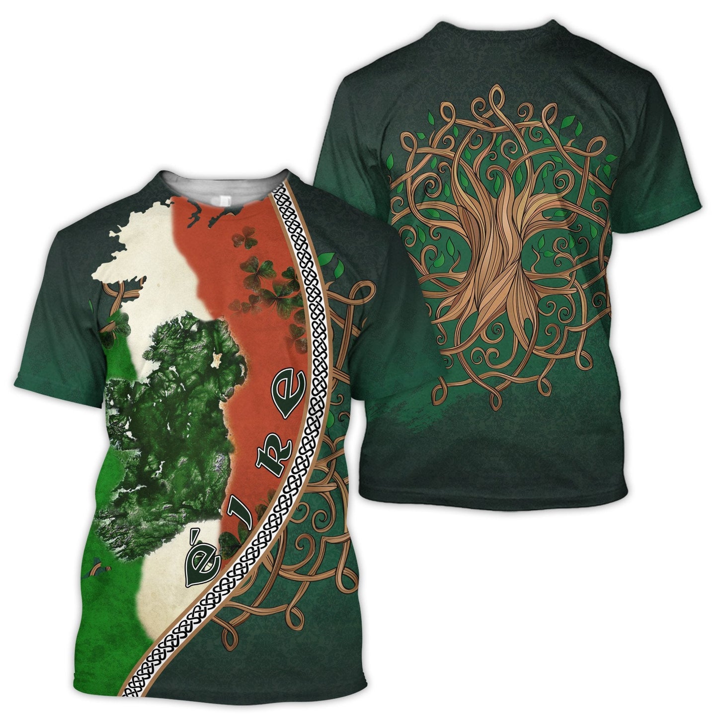 Irish Saint Patrick Day 3D All Over Printed Unisex Shirt