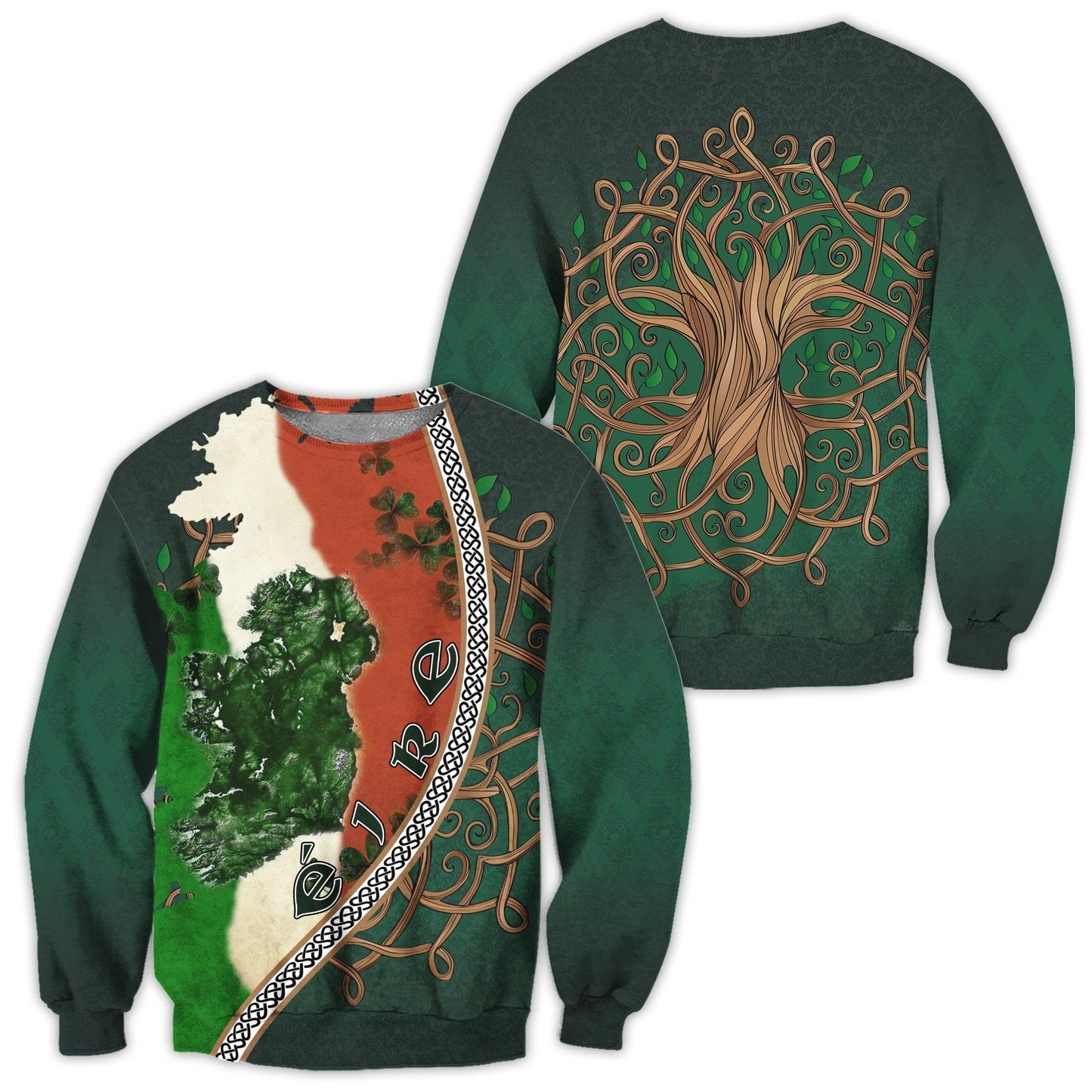 Irish Saint Patrick Day 3D All Over Printed Unisex Shirt
