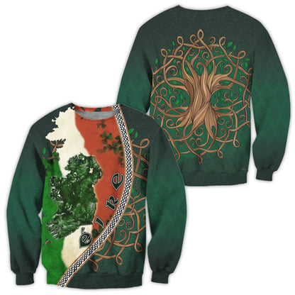 Irish Saint Patrick Day 3D All Over Printed Unisex Shirt