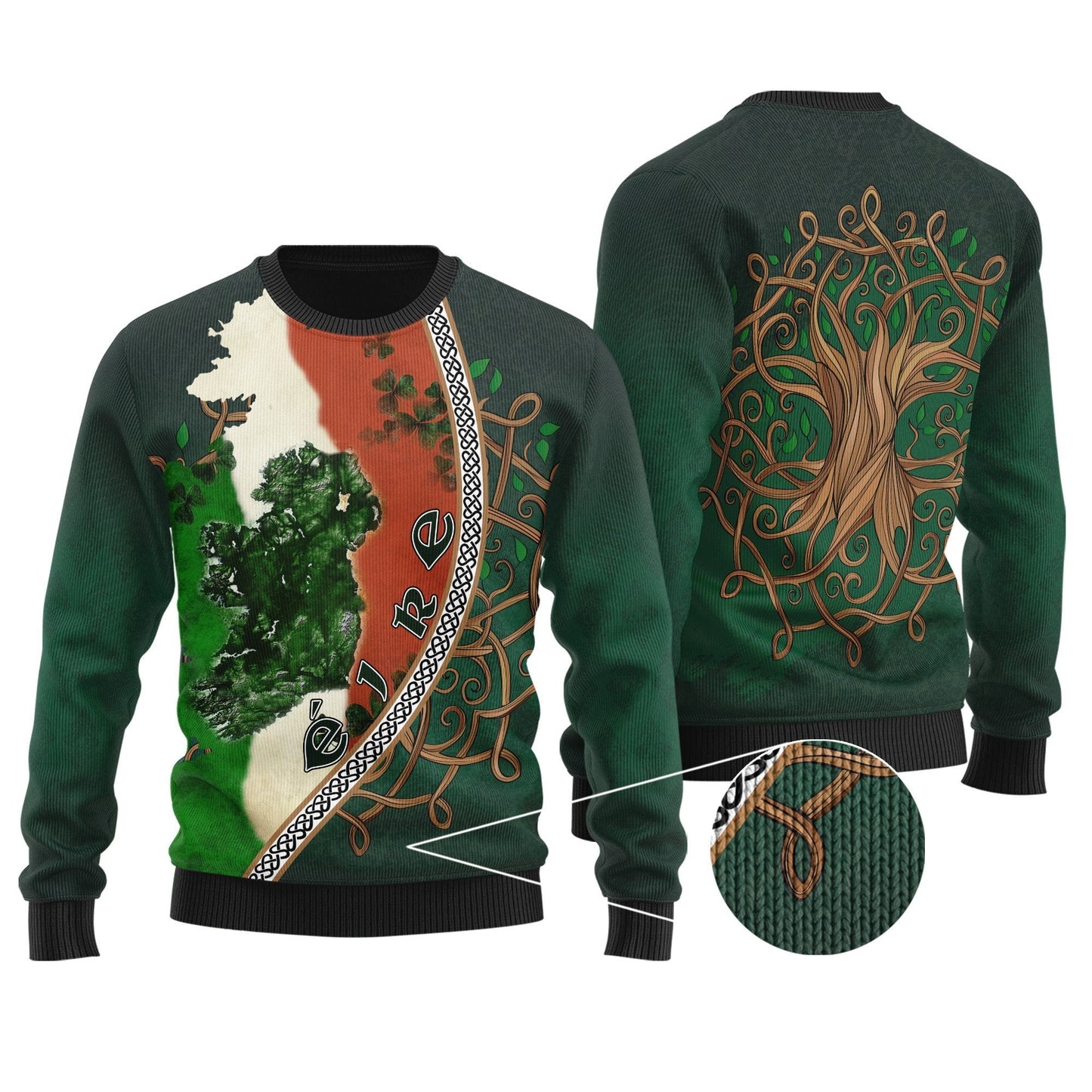 Irish Saint Patrick Day 3D All Over Printed Unisex Shirt