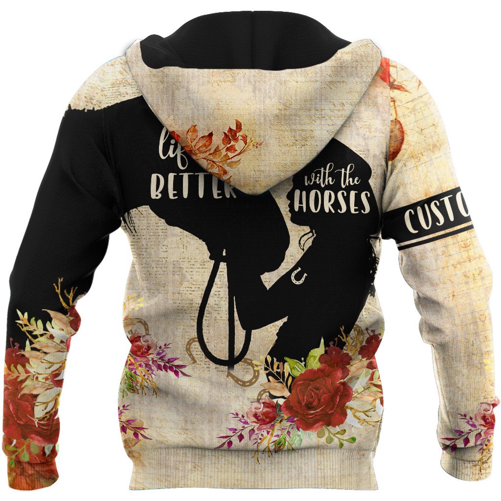 Personalized Name Horse 3D All Over Printed Unisex Shirts