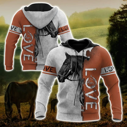 Premium Horse 3D All Over Printed Unisex Shirts
