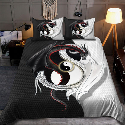Gothic Art Dragon 3D All Over Printed Bedding Set Pi27022101