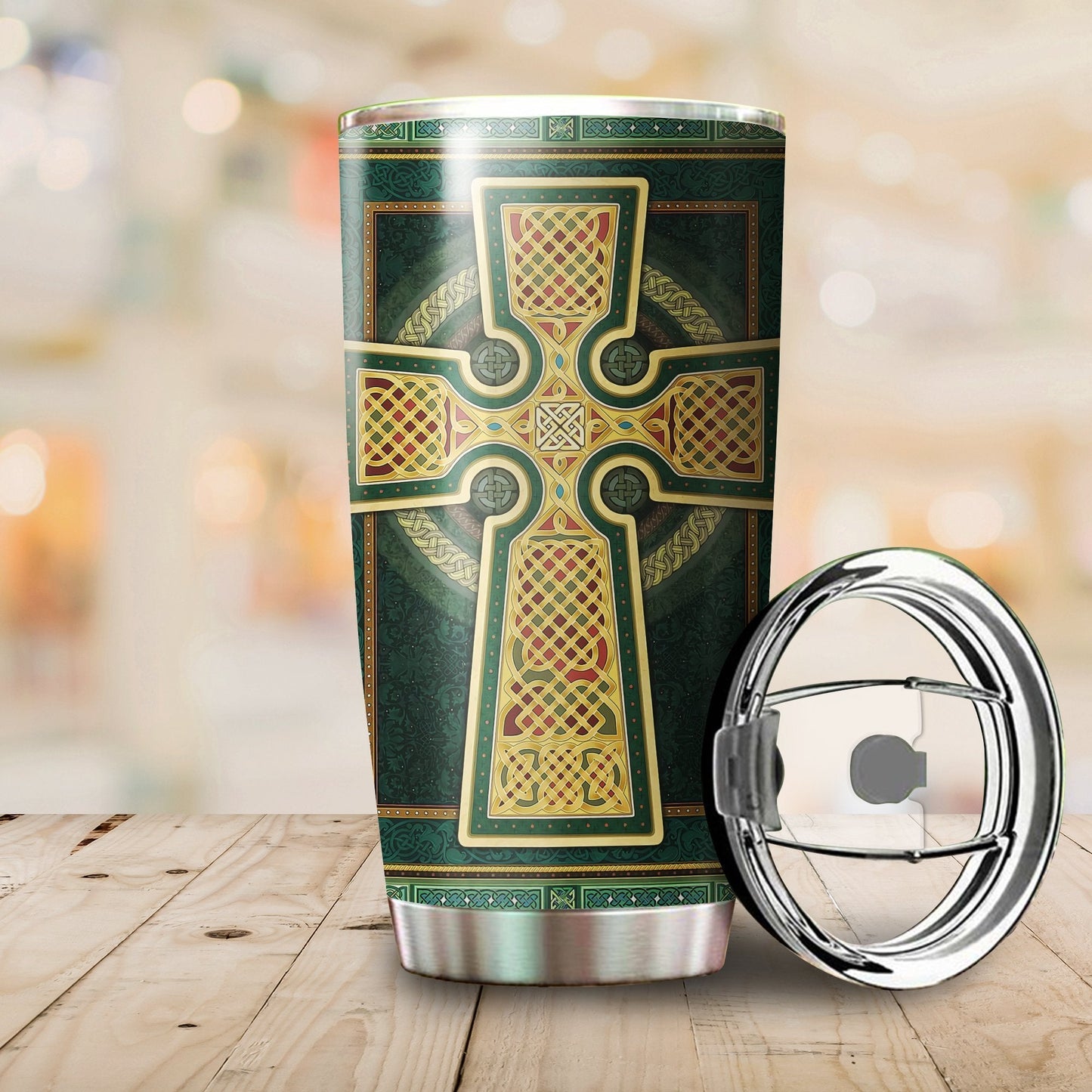 Irish Saint Patrick's Day Steel Tumbler
