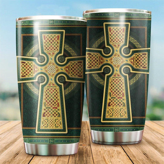 Irish Saint Patrick's Day Steel Tumbler