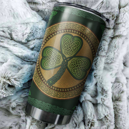 Irish Saint Patrick's Day Steel Tumbler