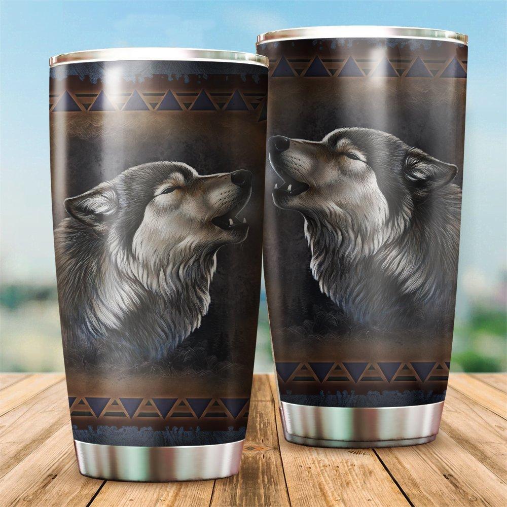 Wolf Steel Tumbler TR26022106