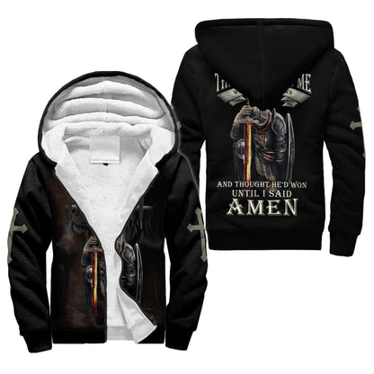 Lion Warrior Jesus 3D All Over Printed Unisex Shirts