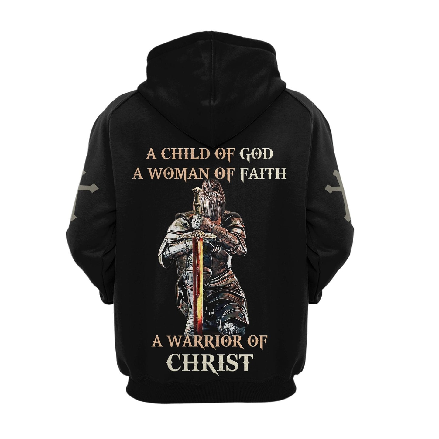 A Child Of God, A Woman Of Faith 3D All Over Printed Unisex Shirts