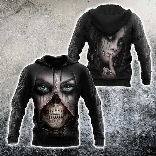 Skull Hoodie For Men And Women TNA01032106