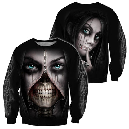 Skull Hoodie For Men And Women TNA01032106