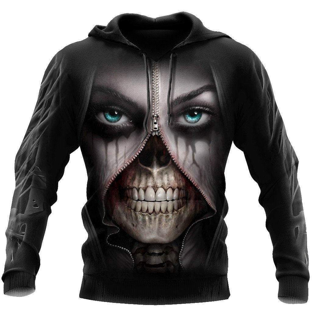 Skull Hoodie For Men And Women TNA01032106