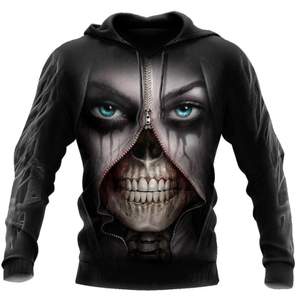 Skull Hoodie For Men And Women TNA01032106